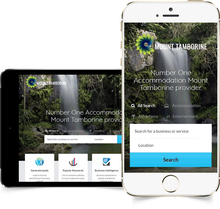 Accommodation Mount Tamborine displayed beautifully on multiple devices